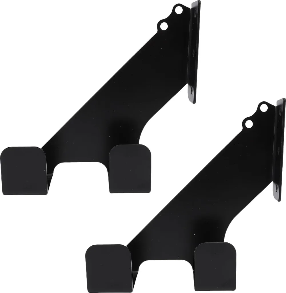 Support mural tronçonneuse anti-rouille - Fixation stable pour lot de 2