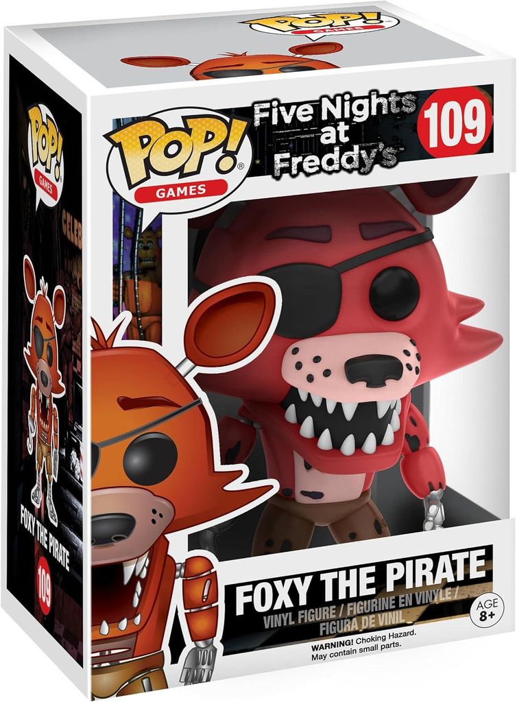 Funko POP! Five Nights at Freddy's - Foxy The Pirate #109 Obrázek produktu 