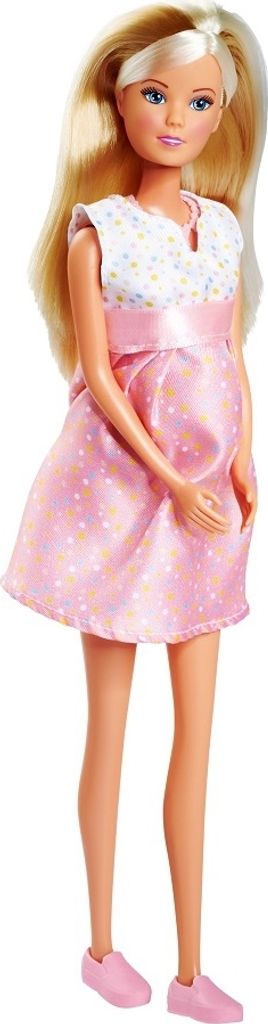 Simba Steffi Love Newborn Baby Room, Schwangere Puppe mit Produktbild 5