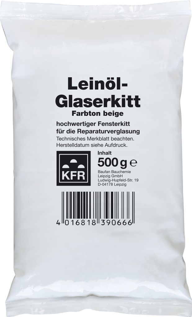 Forum Glaserekitt 82, 500 g decotric (Leinöl-Glaserkitt Malerhilfsstoffe)