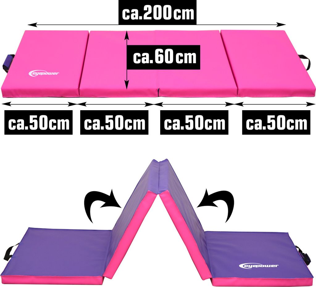 Mäkká podlahová rohož 200*60*5cm ružová/laksová Obrázok produktu 5