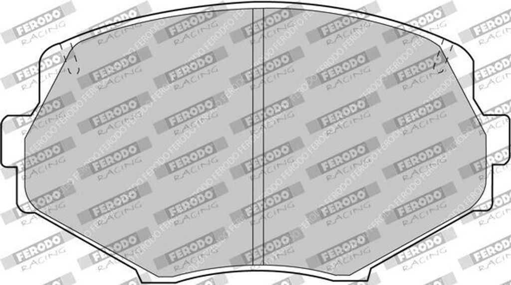 Bremsbelagsatz, Scheibenbremse FERODO FCP1011R