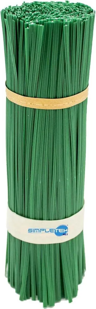QinfanV 200 Fascette Per Piante Rampicanti – 12 Cm, Riavvolgibili, Morbide, In Plastica Con Anima Metallica, Per Giardino E Cavi