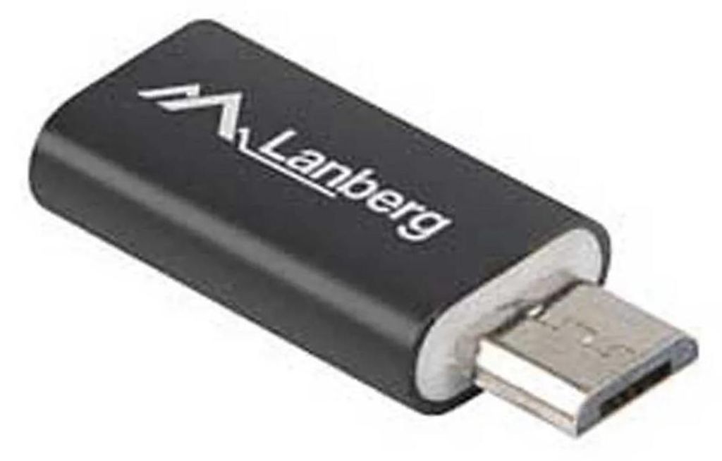 Lanberg AD-UC-UM-01, Micro-USB 2.0 Type B, USB 2.0 Type C, Produktbild 