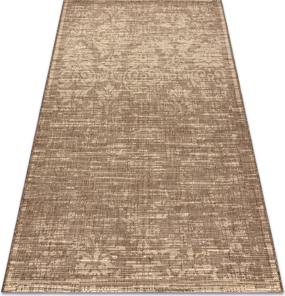 Tapis Résistant FLOORLUX 20211 Café et Beige 60x110 cm Facile d'Entretien