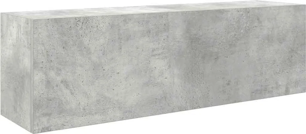 SYFAX™ Armadietto pensile bagno 100x25x30 cm Grigio Cemento