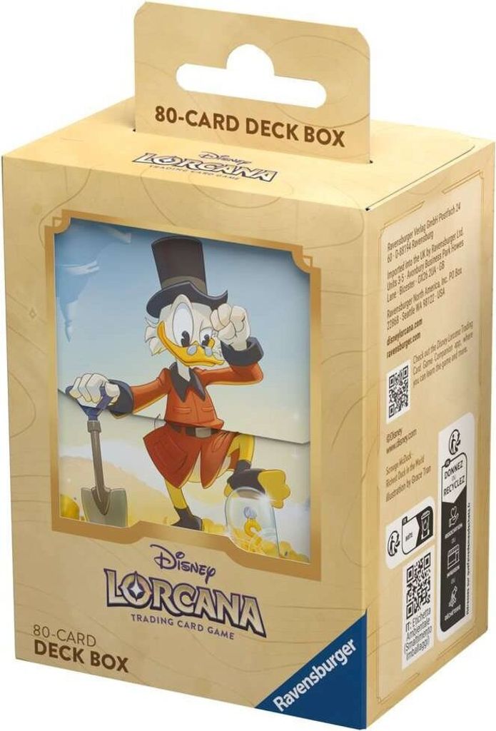 Ravensburger Verlag GmbH Disney Lorcana Trading Card Game: Ursulas Rückkehr - Deck Box Dschinni 1