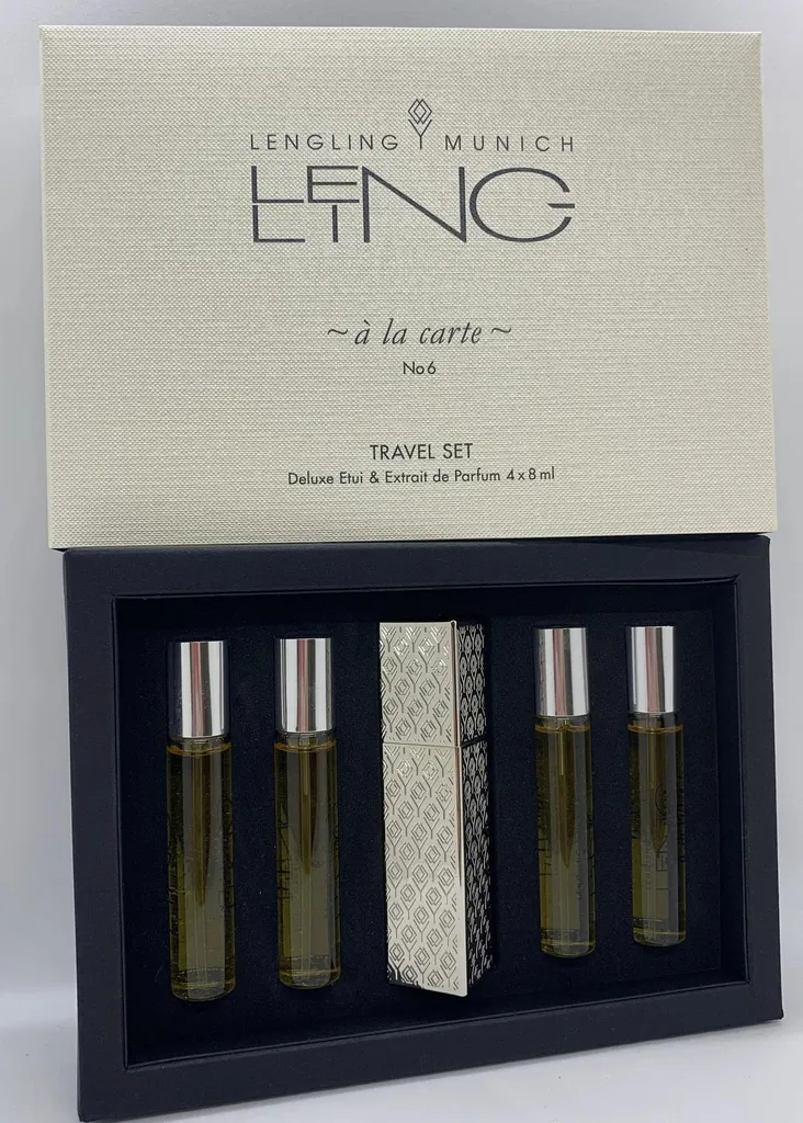 Lengling À la Carte No 6 Travel Set 4x8ml - Un Viaggio Sensoriale Unico