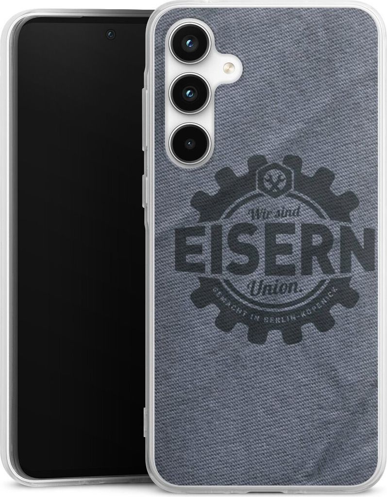 DeinDesign Handyhülle für Samsung Galaxy A35 5G Silikon Hülle Case Smartphone Schutzhülle 1. FC Union Berlin FCU Offizielles Lizenzprodukt