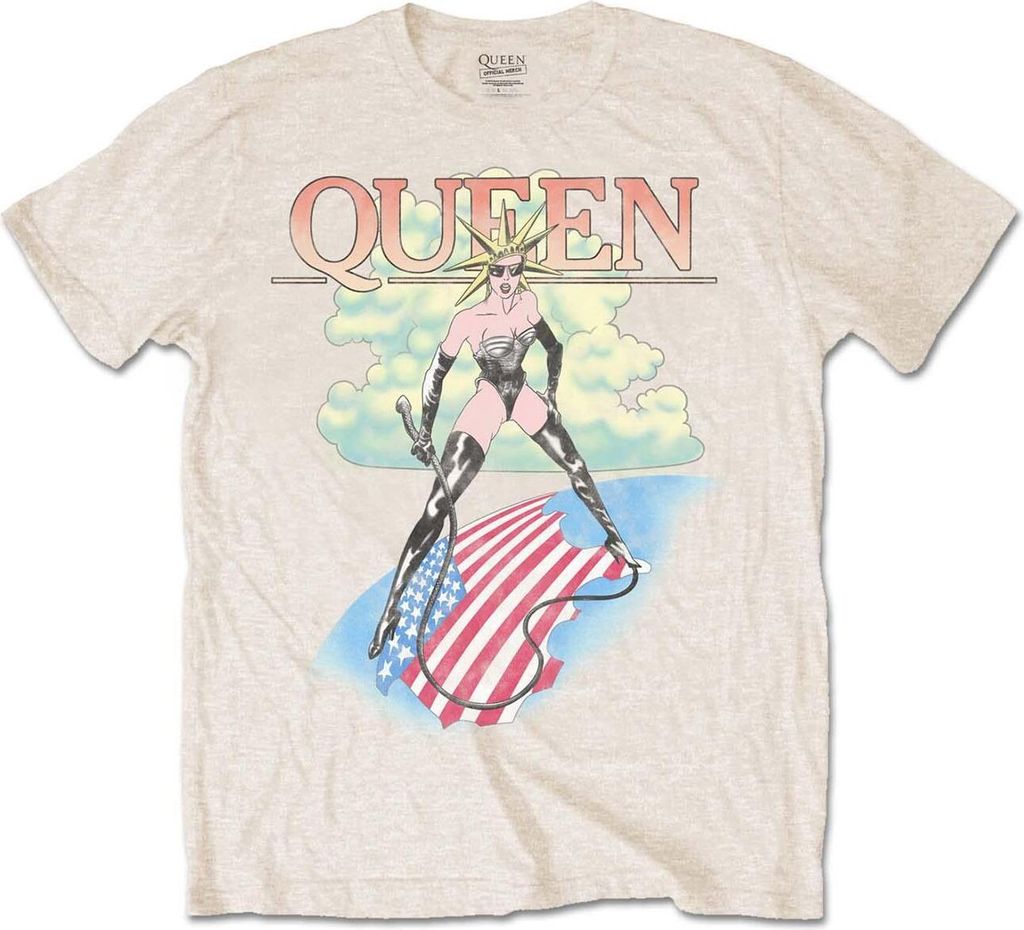 Queen - "Mistress" T-Shirt für Herren/Damen Uni RO1325 (S) (Sand)