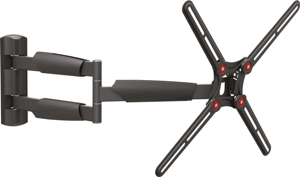 Barkan - Extra lange Full Motion TV-Wandhalterung - 13 Zoll - 65 Zoll/33 cm - 165 cm - 36 kg - Schwarz