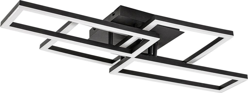 Rabalux 71389 Deckenleuchten Drusus LED 40 Metall Kunststoff schwarz