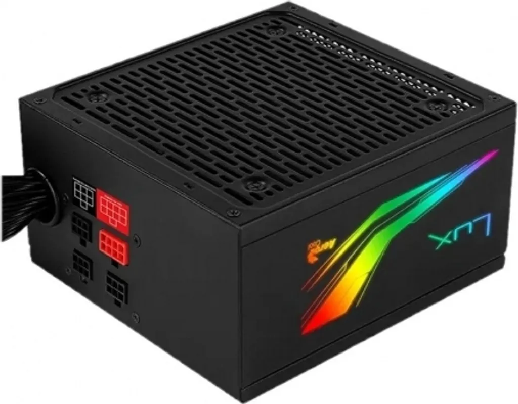 Aerocool LUX RGB 1000W Or Alimentation Modulaire Ventilateur 12cm