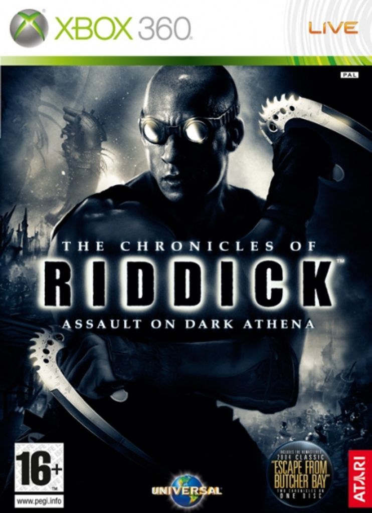 Atari The Chronicles of Riddick: Assault on Dark Athena, Xbox 360