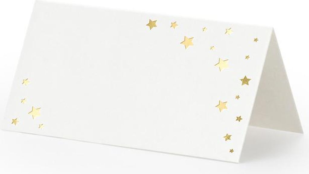 Cartes de table Let's Celebrate 9,5x5,5cm 10 pièces Image du produit 