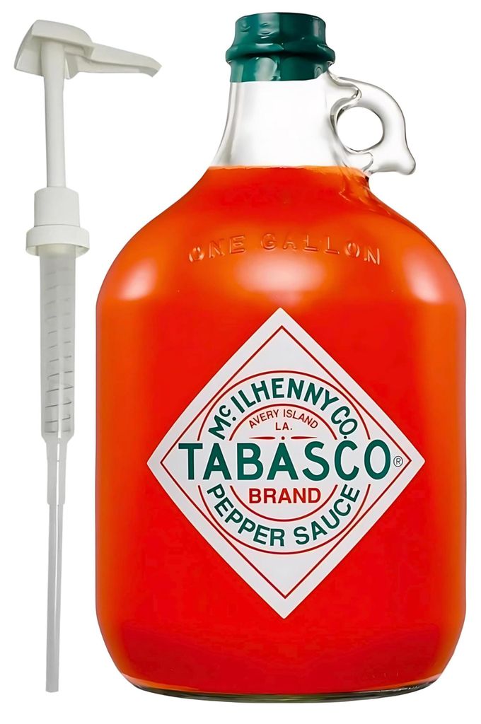 TABASCO® Original Red Pepper (3,8 L, 1 Gallon + Pompe) – Produktbild 