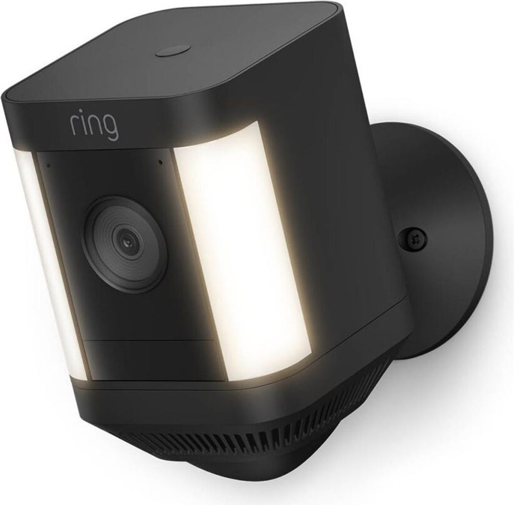Amazon Ring Spotlight Cam Plus Battery Black Image du produit 