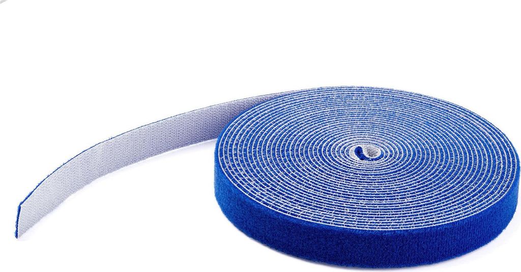 StarTech.com 7,6 m Klettbandrolle - Wiederverwendbare Zuschneidbare Klettkabelbinder - Industrielle Klettverschluss Rolle / Klettband Rolle - Klett...