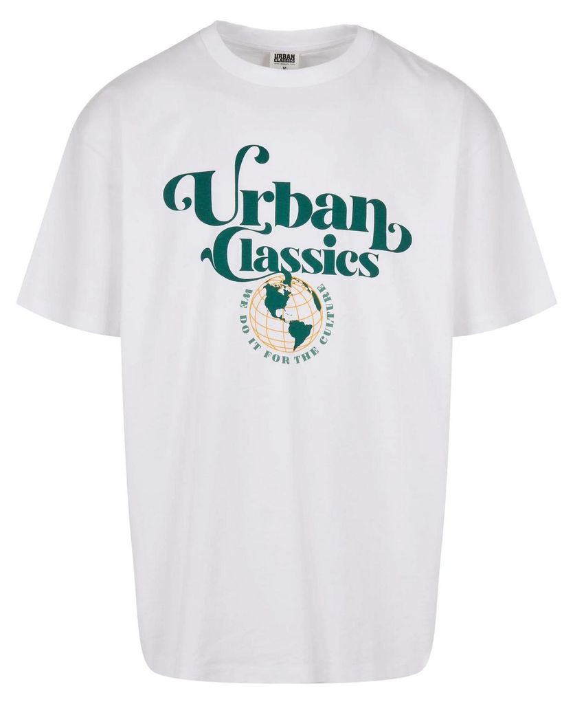 Urban Classics - T-Shirt Logo für Herren TN820 (L) (Weiß)