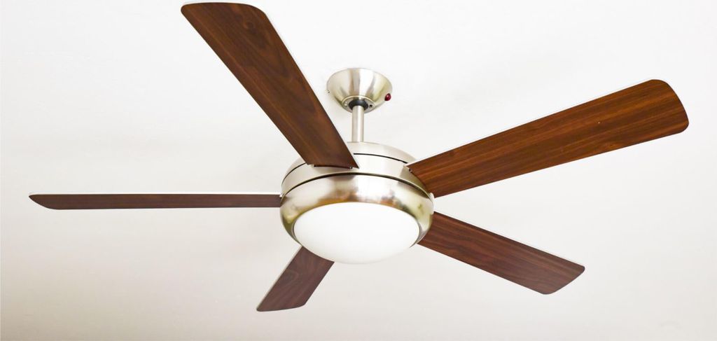 Stropný ventilátor Ursa brúsený nikel Strieborný / orechové Obrázok produktu 