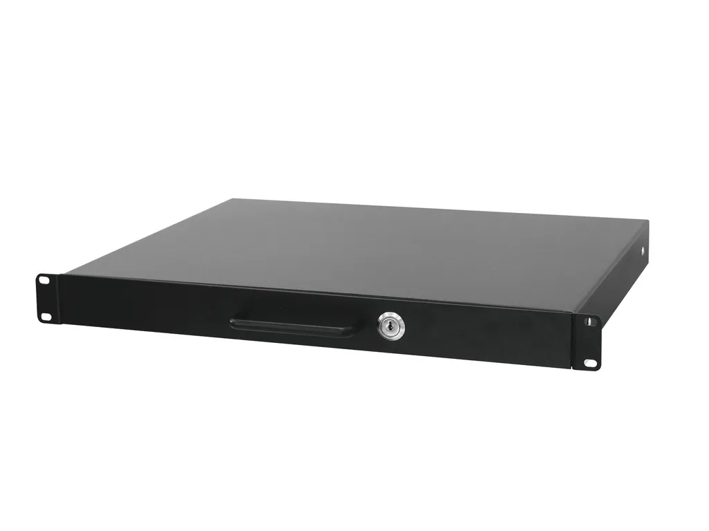 Omnitronic 30100951 Tiroir Rack 19 Pouces Noir Unité de Rangement 2U
