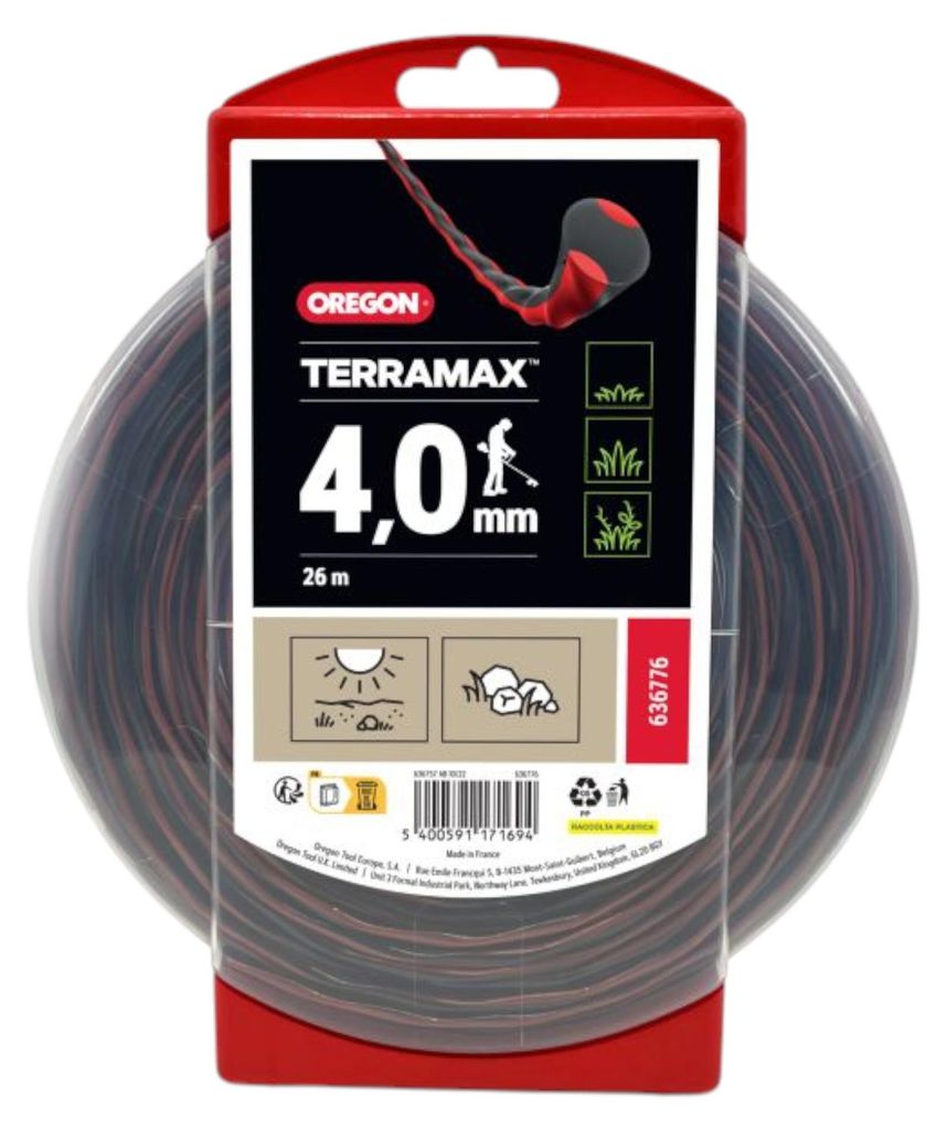 Filo da taglio Oregon TerraMax 4,0 mm x 26 m ( 636776 ) Immagine del prodotto 