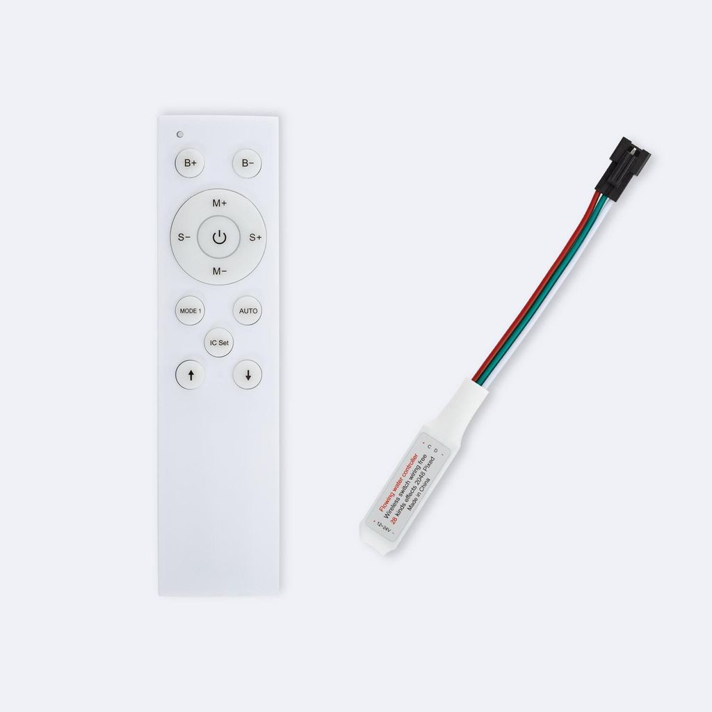 Controller Dimmer LED einfarbig digital 12-24V DC mit RF-Steuerung Einfarbig