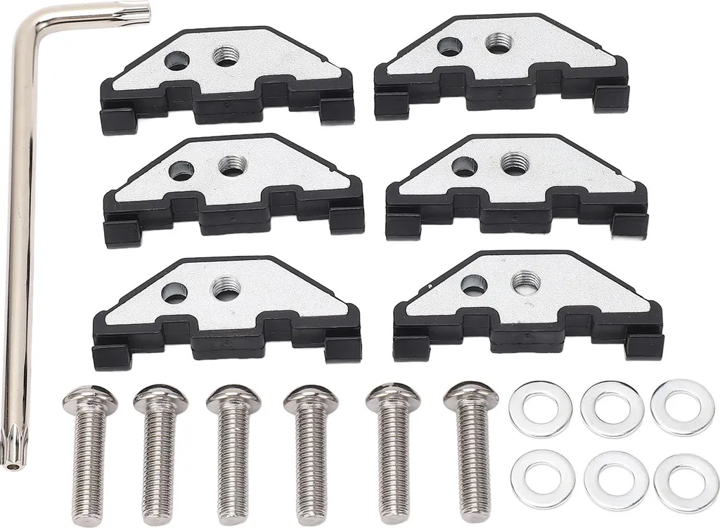 Écrou de Fixation Toit Rigide pour Wrangler JK JKU avec Clip en Acier