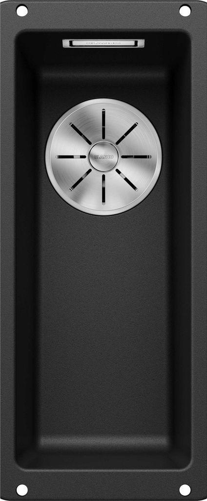 BLANCO SUBLINE 160-U SILGRANIT schwarz Produktbild 