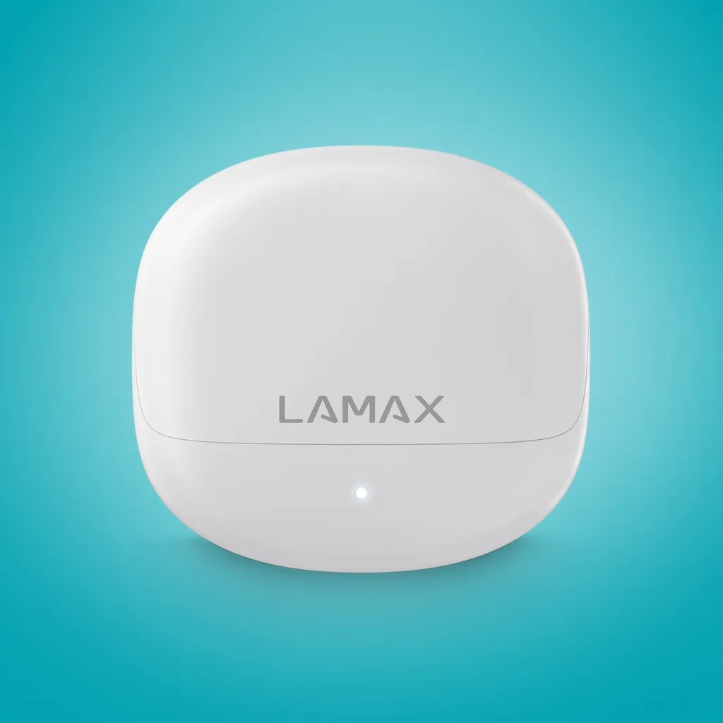 Écouteurs Bluetooth True Wireless LAMAX Tones1 blancs haute fidélité - 8