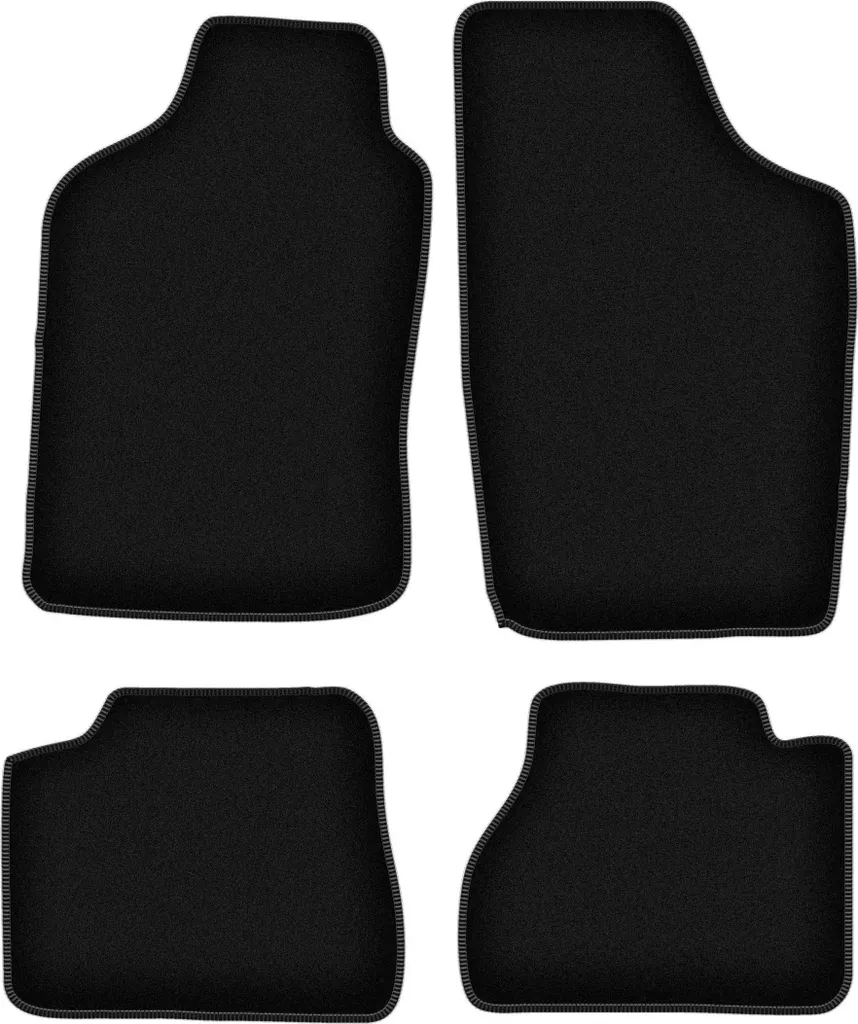 MOTOS Tappetini Gomma Per Nissan Micra K13 (2010-2016), 3D Antiscivolo, Bordi Alti, Termici Da -50° A +110°, Incluso Lato Guida