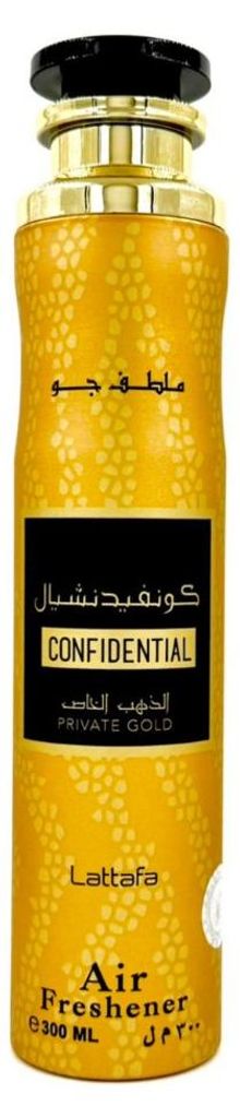 Lattafa Confidential Private Gold Air Freshener 300ml Produktbild 