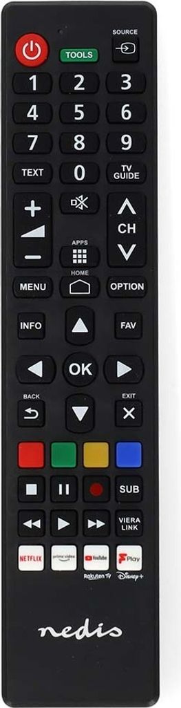 Nedis Ersatz Fernbedienung - Passend für: Panasonic / Sharp Produktbild 