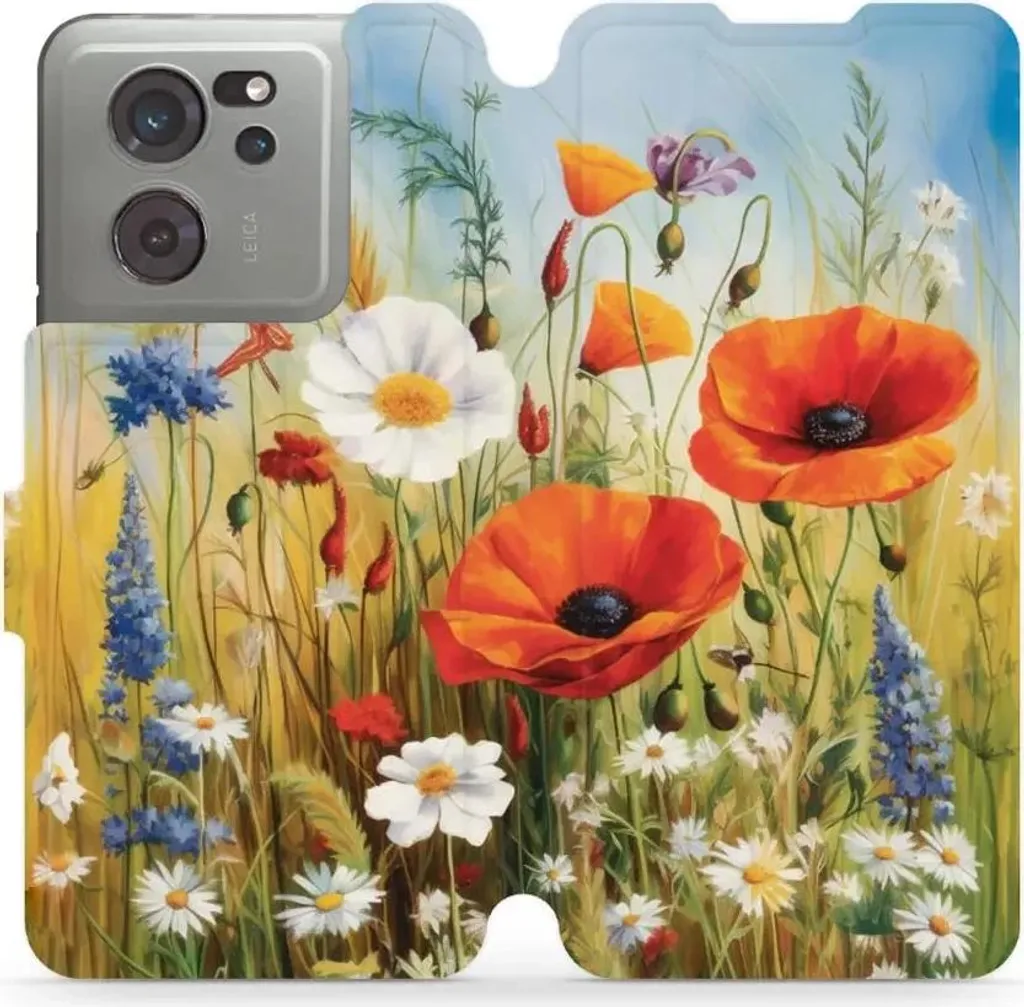 Custodia Portafoglio Xiaomi 13T Pro Mobiwear | Fiori di Campo Design