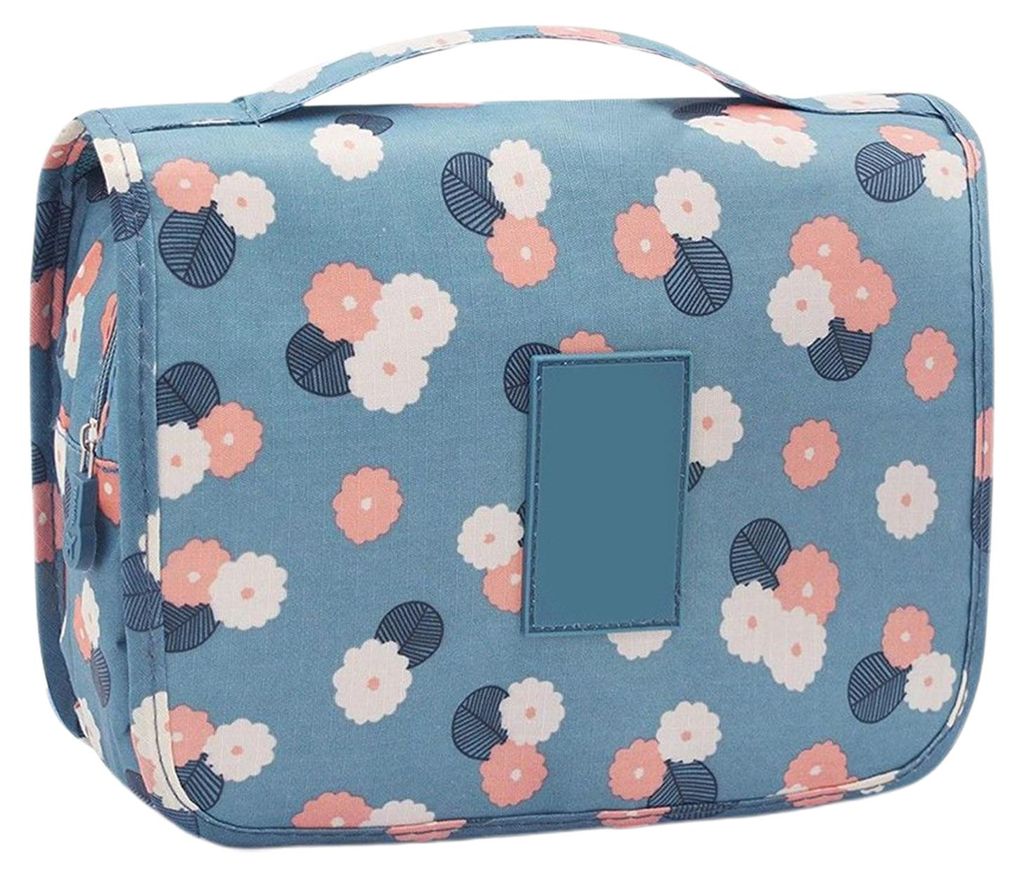 Tragbarer Kosmetik-Organizer mit Haken für Reisen, wasserdichte Make-up-Tasche zum Aufhängen, ideal für Damen und Mädchen, Geschäftsreisen und...