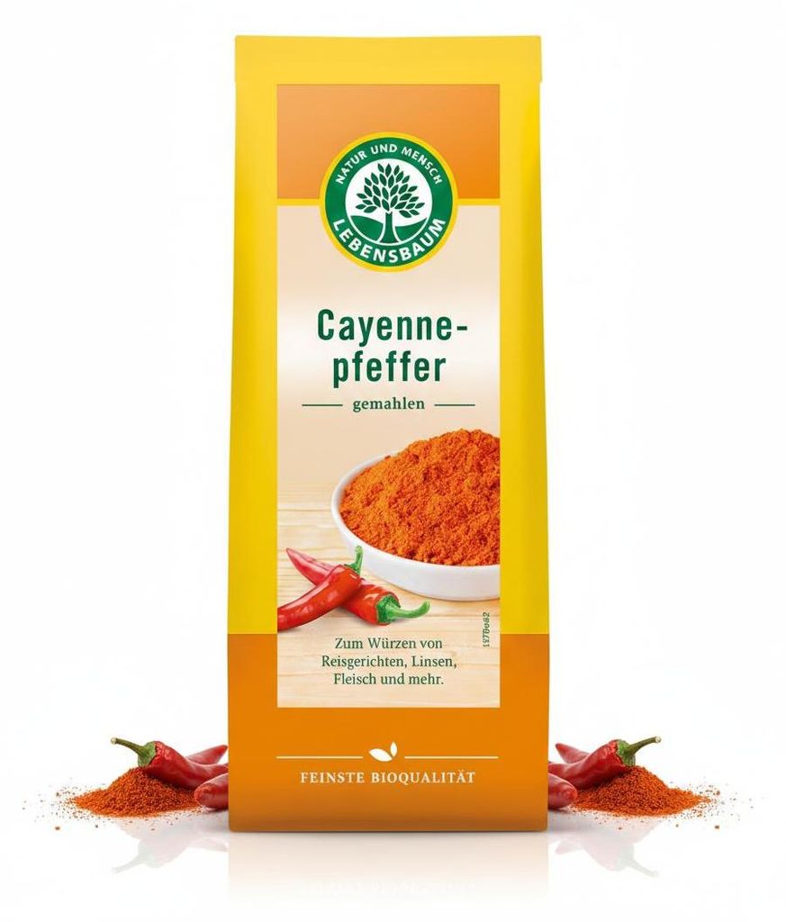 Lebensbaum  Cayennepfeffer, gemahlen 50g Produktbild 