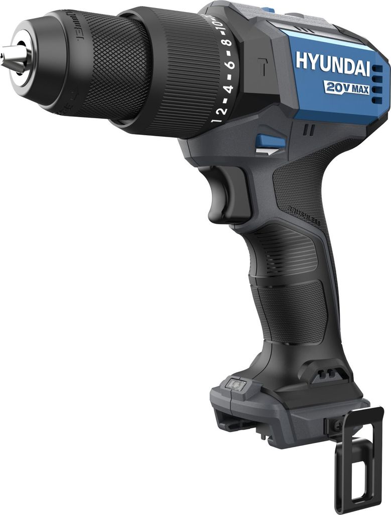 HYUNDAI Akku-Schlagbohrschrauber HD20X-60 (20V, bürstenloser Motor, 60 Nm, OHNE Akku/Ladgerät)