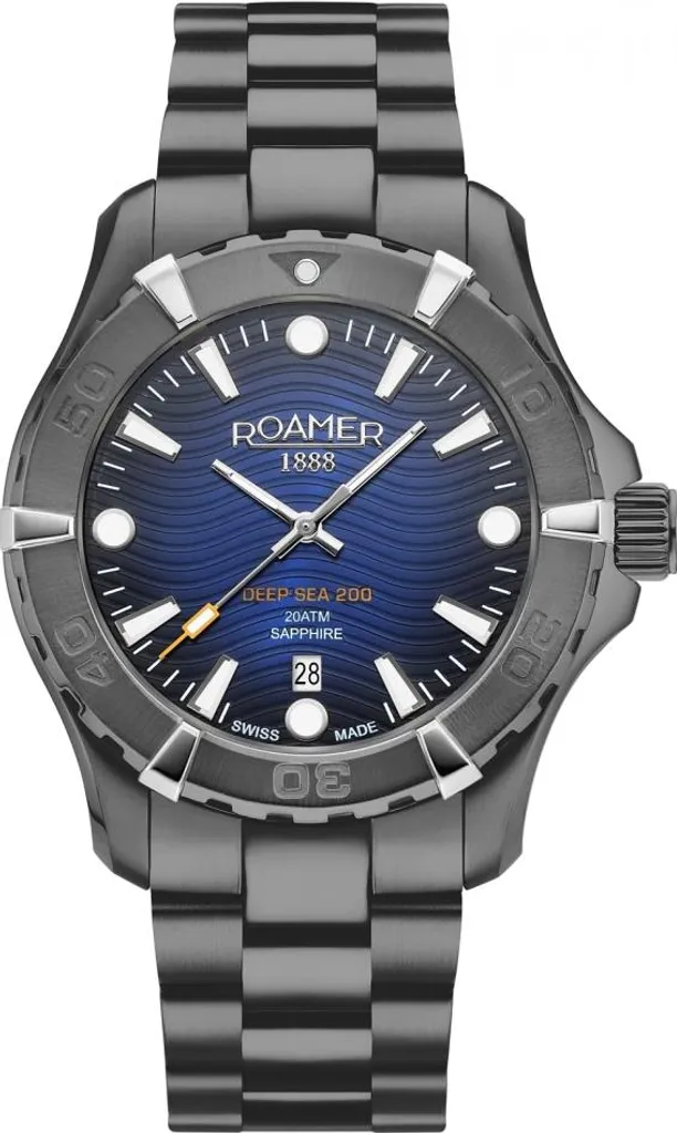Montre homme ROAMER pour la plongée, style marin idéal en mer