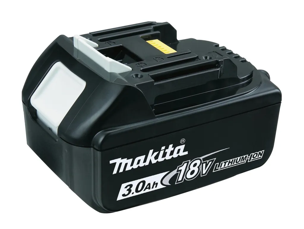 Batterie Makita LXT 18V 3 Ah avec Témoin de Charge Li-Ion Haute Densité