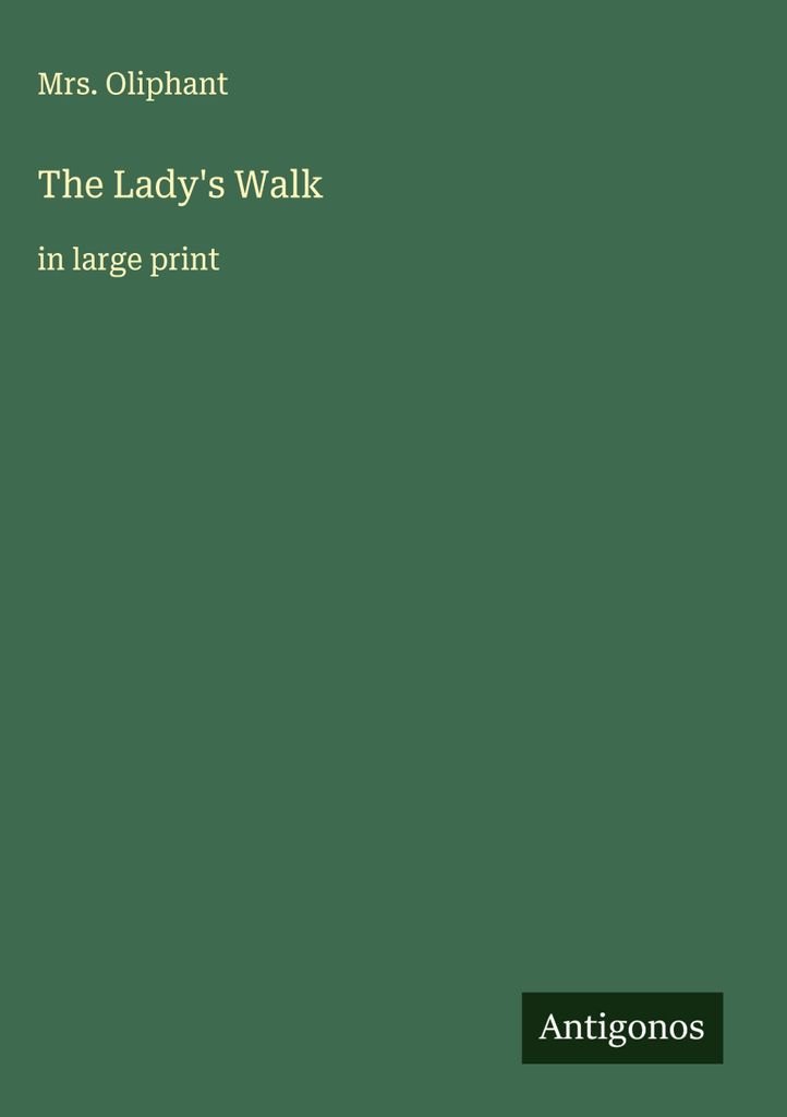 The Lady's Walk