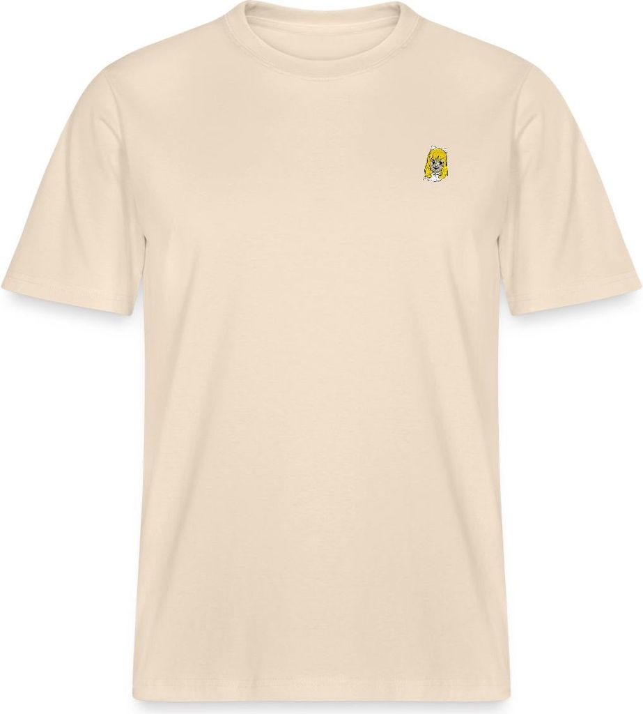 Spreadshirt Heidi Klara Portrait Stick Relaxed Fit Uni T-Shirt, XL, Natur
