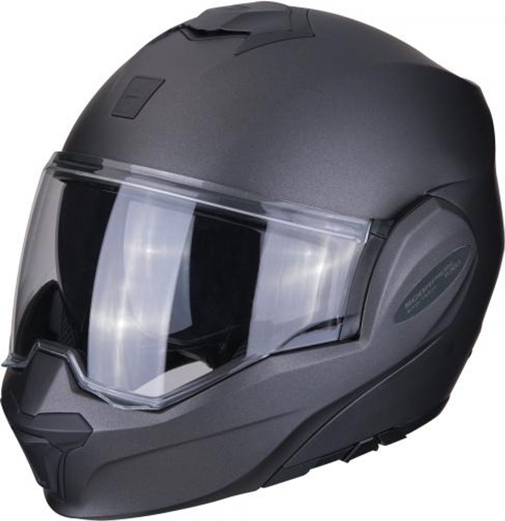 Kask motocyklowy SCORPION EXO-TECH EVO solid antracyt mat S Zdjęcie produktu 