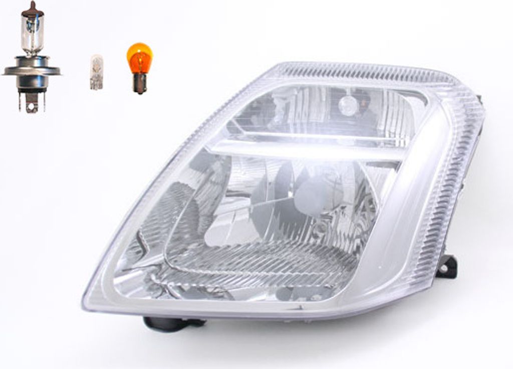 Johns, Scheinwerfer Halogen Front passend für Citroen C2 09/2003- Links Leuchtmittel 0000620870 00006204ZW 96422811 6204ZW 620870