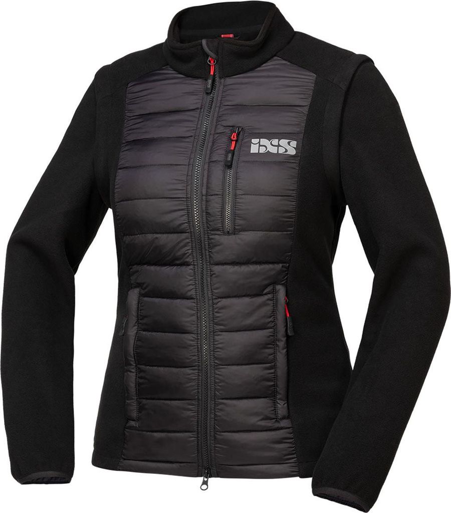 iXS Team Damen Jacke Zip-Off schwarz