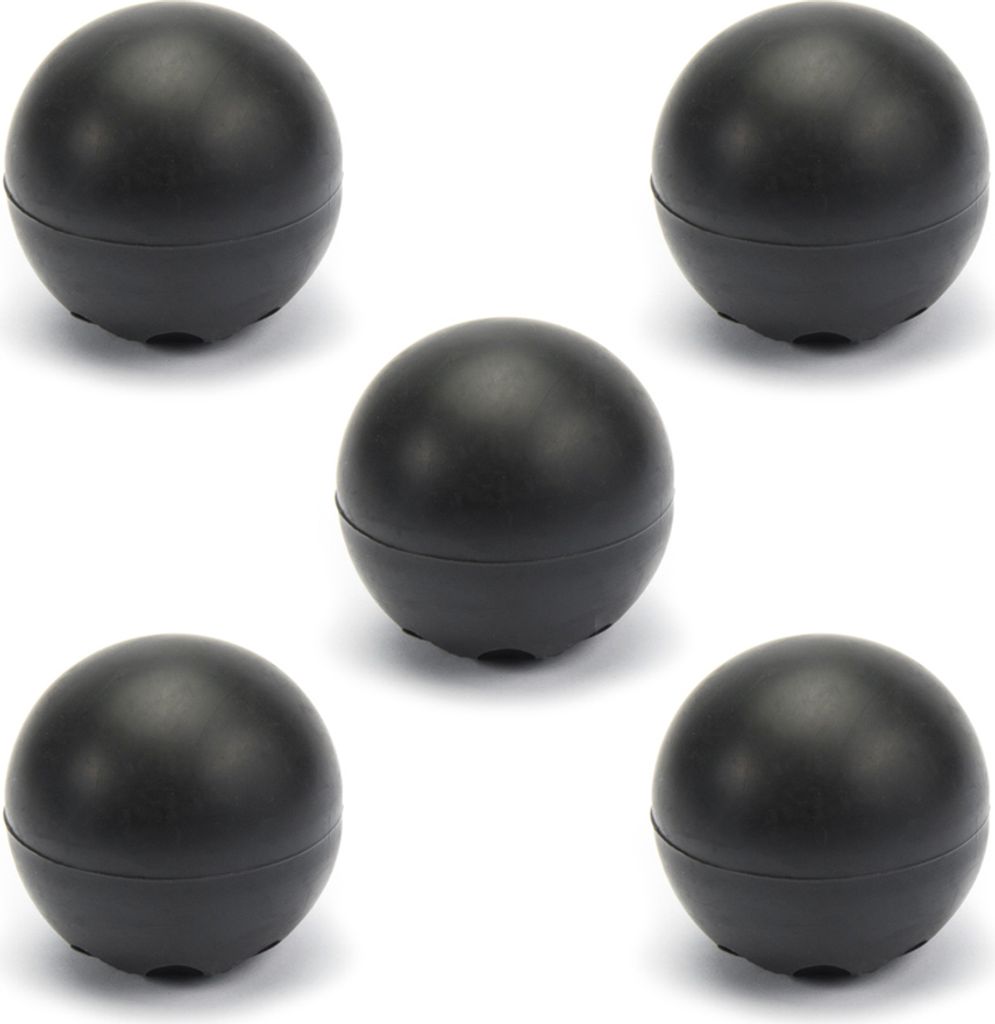 5x sossai Türstopper NTS6 | GLOBE | Schwarz