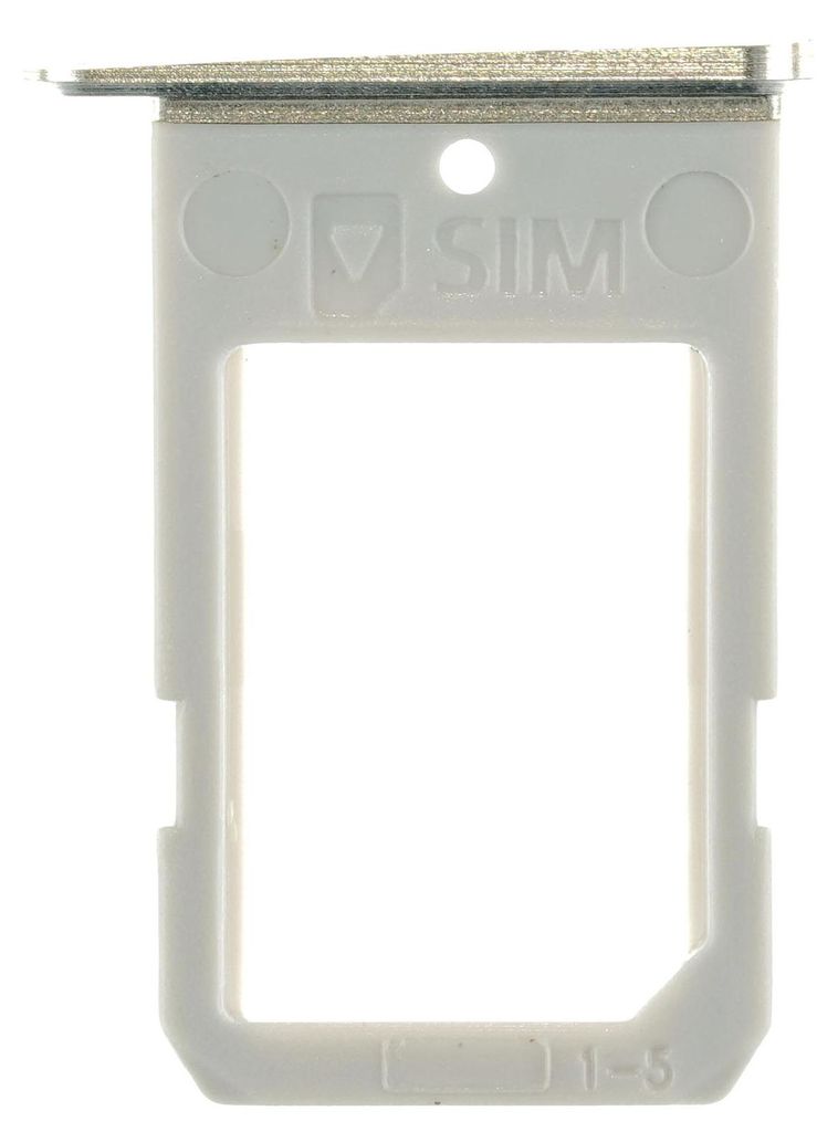 Samsung Galaxy S6 edge (SM-G925F) Sim Karten Halter Tray Fach, Gold