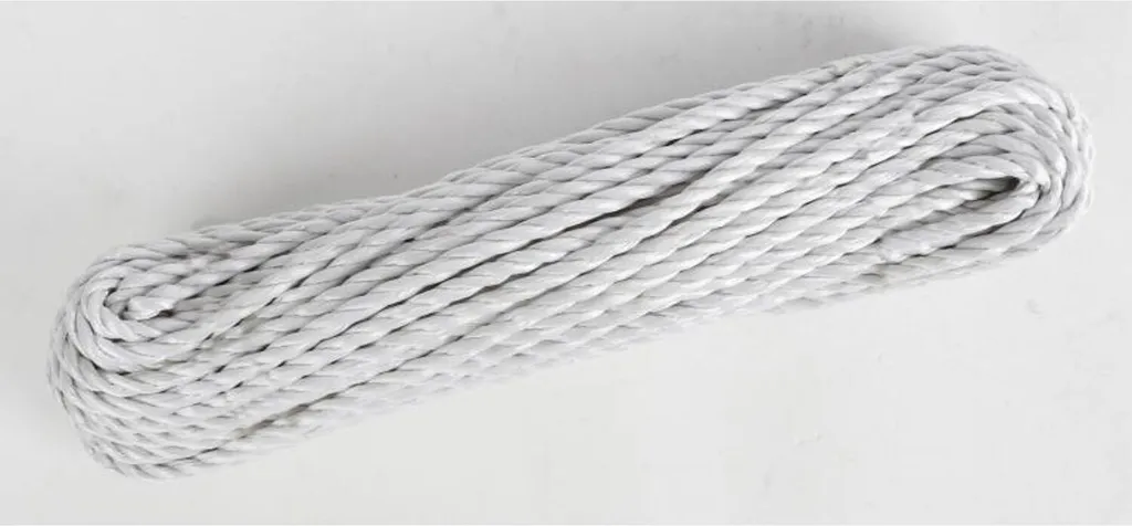 Corde en Plastique Tressé Résistante UV Lot de 12 pour Voiture et Bateau