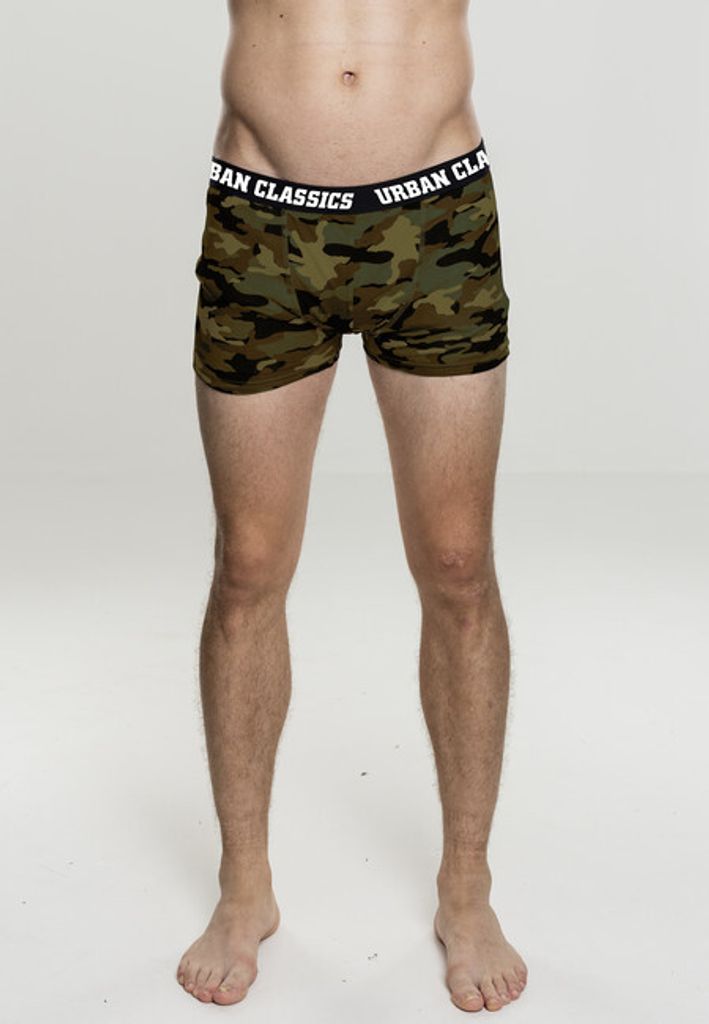 Urban Classics - Confezione da 2 boxer mimetici da uomo Immagine del prodotto 