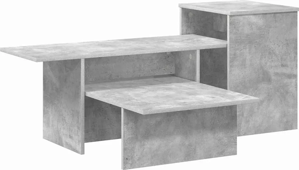 SYFAX™ Tavolo Consolle Grigio Cemento 91,5x35x38,5 cm | Arredo Ingresso