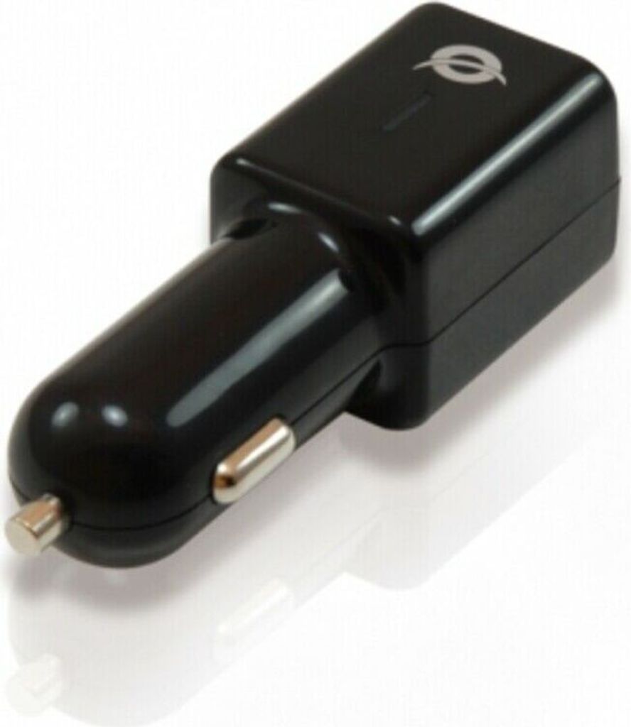 Conceptronic 2-Port-USB-Kfz-Ladegerät | 4,2 A | schnelles Laden | 12V/24V
